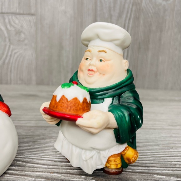 Department 56 Marry Makers Percival Puddingman Charming Sebastian Snowball Maker - Picture 2 of 13